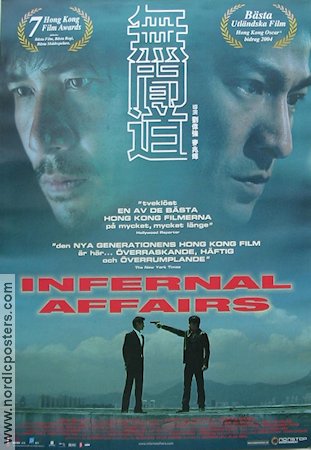 Infernal Affairs 2002 poster Tony Leung Asien