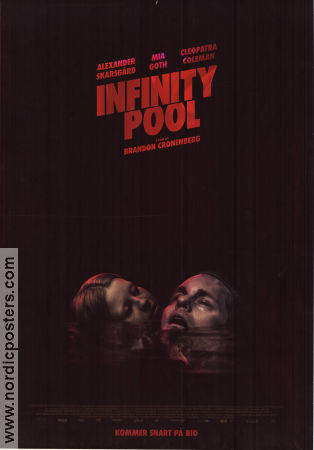 Infinity Pool 2023 poster Cleopatra Coleman Alexander Skarsgård Dunja Sepcic Brandon Cronenberg