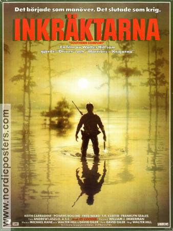 Inkräktarna 1981 poster Keith Carradine Powers Boothe Fred Ward Walter Hill