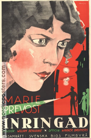 Inringad 1924 poster Marie Prevost William Beaudine