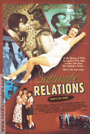 Intimate Relations 1996 poster Julie Walters Rupert Graves Matthew Walker Philip Goodhew