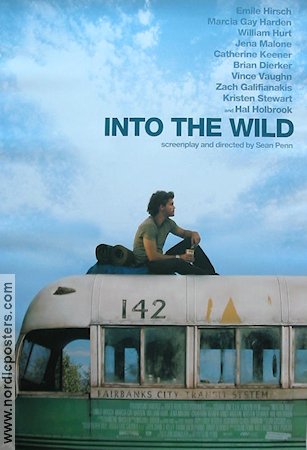 Into the Wild 2007 poster Emile Hirsch Sean Penn