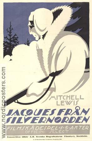 Jacques från Silvernorden 1919 poster Mitchell Lewis Fritzi Brunette Norval MacGregor