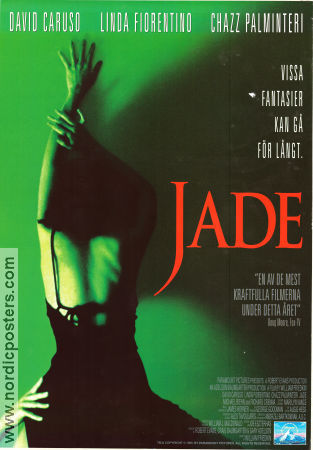 Jade 1995 poster David Caruso Linda Fiorentino Chazz Palminteri William Friedkin