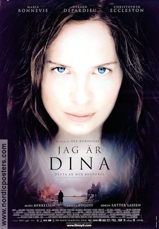 Jag är Dina 2001 poster Maria Bonnevie Gerard Depardieu