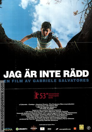 Jag är inte rädd 2003 poster Aitana Sanchez-Gijon Dino Abbrescia Gabriele Salvatores