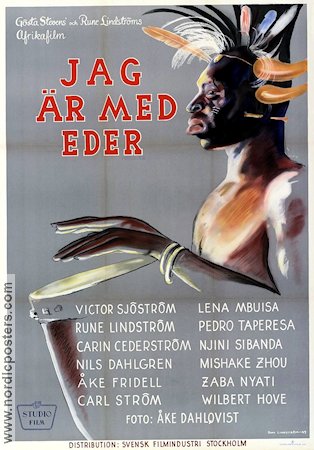 Jag är med eder 1947 poster Victor Sjöström Rune Lindström Carin Cederström Gösta Stevens Hitta mer: Africa