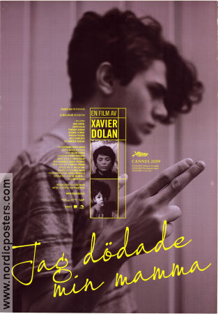 Jag dödade min mamma 2009 poster Anne Dorval Xavier Dolan Francois Arnaud Xavier Dolan