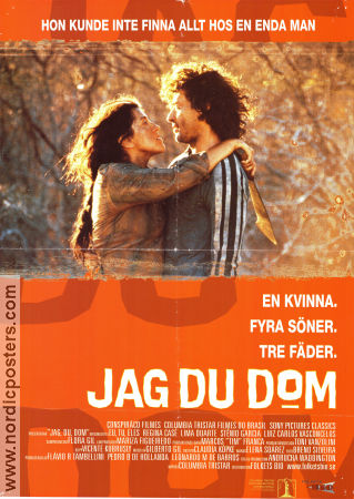 Jag du dom 2000 poster Regina Case Lima Duart Andrucha Waddington Filmen från: Brazil