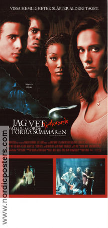 Jag vet fortfarande vad du gjorde förra sommaren 1998 poster Jennifer Love Hewitt Freddie Prinze Jr Brandy Norwood Danny Cannon