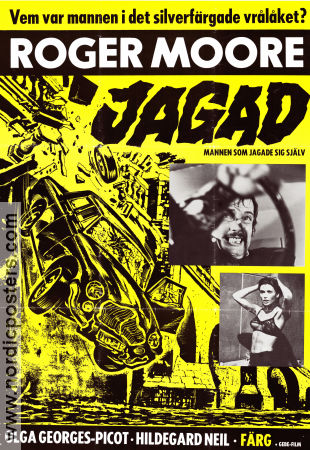 Jagad 1970 poster Roger Moore Hildegard Nei Basil Dearden