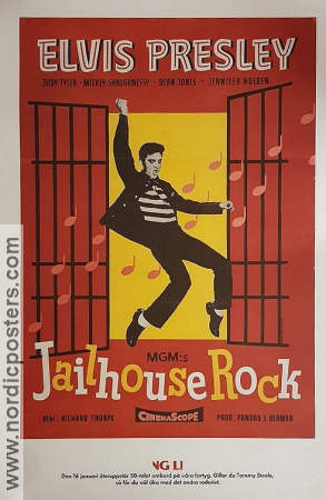 Jailhouse Rock Viking Line 2010 affisch Elvis Presley Rock och pop
