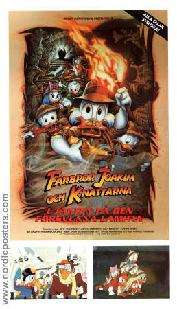 Jakten på den försvunna lampan 1990 poster Alan Young Farbror Joakim Bob Hathcock Hitta mer: DuckTales Från TV