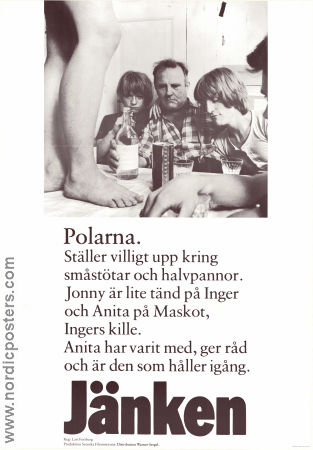 Jänken 1970 poster Anita Ekström Lars Green Mona Dan-Bergman Lars Forsberg