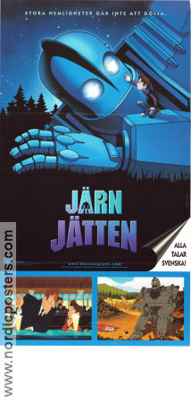 Järnjätten 1999 poster Eli Marienthal Brad Bird Animerat