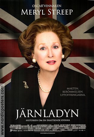 Järnladyn 2011 poster Meryl Streep Jim Broadbent Phyllida Lloyd Hitta mer: Margaret Thatcher Politik