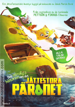 Jättestora päronet 2017 poster Alfred Bjerre Larsen Amalie Nsby Fick Animerat Danmark