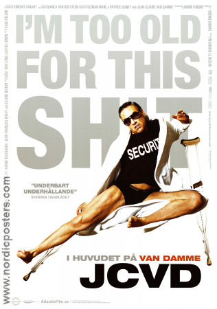 JCVD 2008 poster Jean-Claude Van Damme Valérie Bodson Hervé Sogne Mabrouk El Mechri