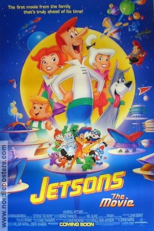 Jetsons the Movie 1990 poster Animerat Från TV