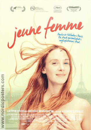 Jeune femme 2017 poster Laetitia Dosch Souleymane Seye Ndiaye Grégoire Monsaingeon Léonor Serraille