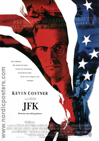 JFK 1991 poster Kevin Costner Gary Oldman Jack Lemmon Oliver Stone Politik