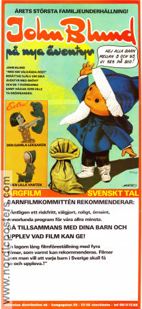 John Blund på nya äventyr 1972 poster John Blund Gerhard Behrendt Från serier Från TV