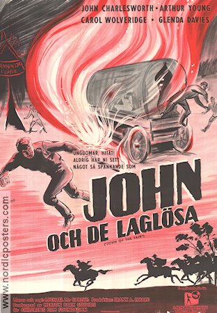 John och de laglösa 1952 poster John Charlesworth