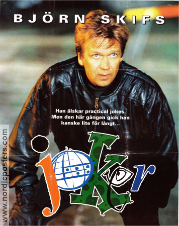 Joker 1990 poster Björn Skifs Johan Ulveson Aja Rodas-Evrén Johan Ulveson Gert Fylking Sune Lund-Sörensen