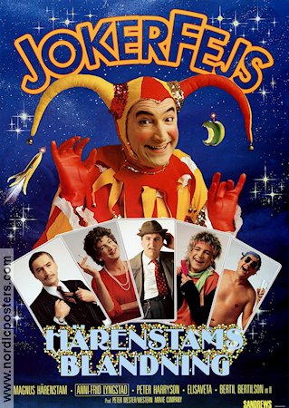 Jokerfejs 1984 poster Magnus Härenstam Anni-Frid Lyngstad Peter Harryson Bertil Bertilson Peter Wester Gambling