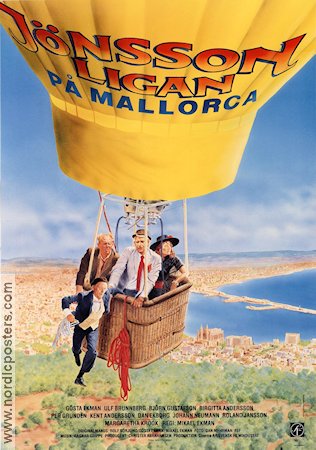 Jönssonligan på Mallorca 1989 poster Gösta Ekman Ulf Brunnberg Björn Gustafson Hitta mer: Jönssonligan