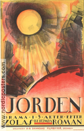 Jorden 1921 poster Armand Bour René Alexandre André Antoine