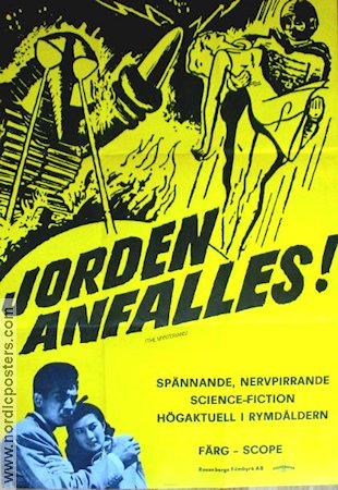 Jorden anfalles 1957 poster Asien