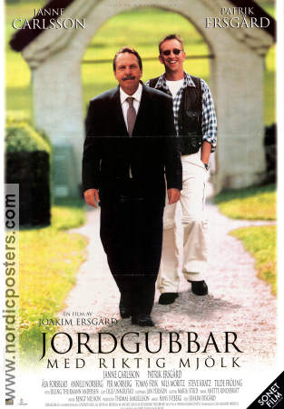 Jordgubbar med riktig mjölk 2001 poster Janne Carlsson Patrik Ersgård Jack Ersgard