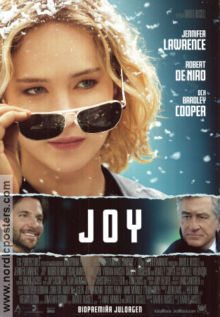 Joy 2015 poster Jennifer Lawrence Robert De Niro Bradley Cooper David O Russell