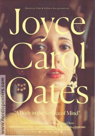 Joyce Carol Oates: A Body in the Service of Mind 2021 poster Joyce Carol Oates Laura Dern Stig Björkman Dokumentärer