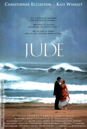 Jude 1996 poster Christopher Eccleston Kate Winslet Text: Thomas Hardy Strand