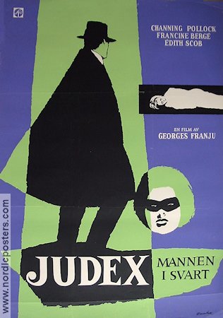 Judex 1965 poster Channing Pollock Konstaffischer