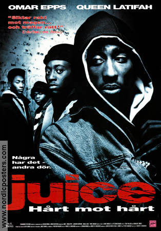 Juice 1992 poster Omar Epps Queen Latifah Gäng