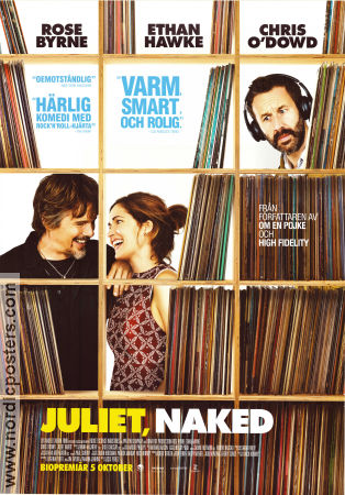 Juliet Naked 2018 poster Chris O´Dowd Rose Byrne Ethan Hawke Jesse Peretz