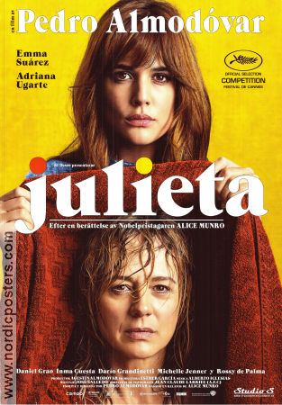 Julieta 2016 poster Emma Suarez Adriana Ugarte Daniel Grao Pedro Almodovar Spanien