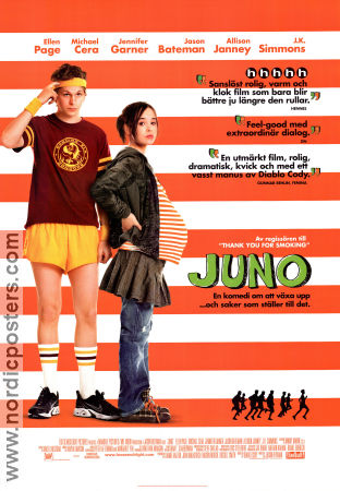 Juno 2007 poster Ellen Page Michael Cera Jennifer Garner Jason Reitman Barn