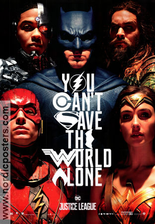 Justice League 2017 poster Ben Affleck Zack Snyder