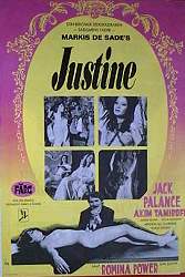 Justine 1969 poster Anouk Aimée Dirk Bogarde Michael York George Cukor