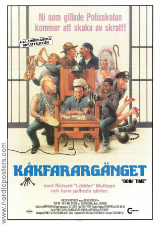 Kåkfarargänget 1985 poster Jeff Altman Richard Mulligan George Mendeluk Poliser