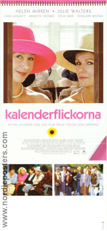 Kalenderflickorna 2003 poster Helen Mirren Julie Walters Penelope Wilton Nigel Cole