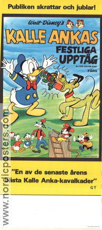 Kalle Ankas festliga upptåg 1978 poster Kalle Anka Donald Duck