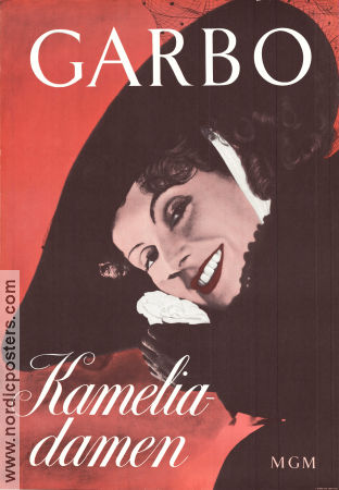 Kameliadamen 1936 poster Greta Garbo Robert Taylor Lionel Barrymore George Cukor Romantik