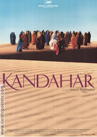 Kandahar 2001 poster Mohsen Makhmalbaf Filmen från: Iran