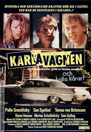 Karlavagnen 1992 poster Palle Granditsky Tomas von Brömssen Danmark