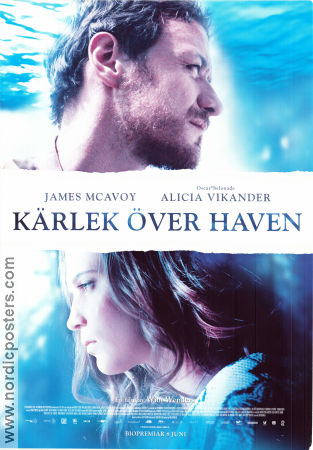 Kärlek över haven 2017 poster Alicia Vikander Celyn Jones Jannik Schümann Wim Wenders Romantik